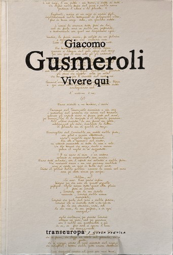 Libro vivere qui - vivere, qui-giacomo
