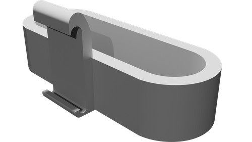 Clip porta batteria per - clip,