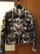 STUPENDA GIACCA PIUMINO GIUBBOTTO HAPPINESS CUORI SCARI EX VOTO NUOVO !!