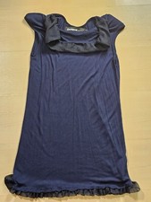 Abito Desigual bambino XXL blu nero senza maniche