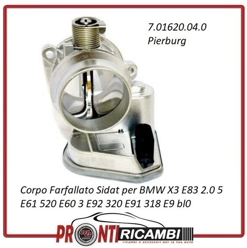 Corpo farfallato bmw - farfallato, e83