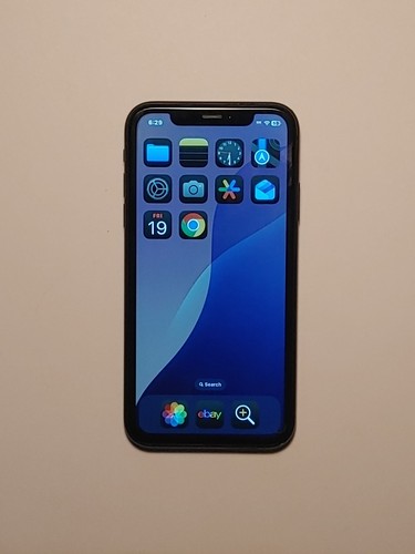 Iphone black 64gb - xr,