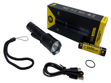 Torcia Vega VL11 Sirius 2 da vigilante a pulsante posteriore