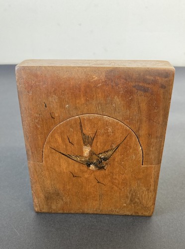 Antica scatola porta orologio