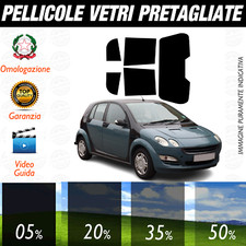 Smart Forfour dal 2005 al 2014 Pellicole Oscuramento Vetri Auto Pre Tagliate a M