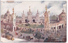 P02550 - CARTOLINA MILANO CITTA' - ESPOSIZIONE 1906 -ILL.PILADE ROCCO & C.- p/vg