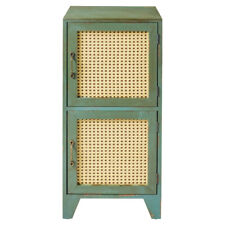 MADIA BUFFET PROVENZALE CUCINA COUNTRY CHIC CREDENZA VERDE cm 35x35H80 Mobili