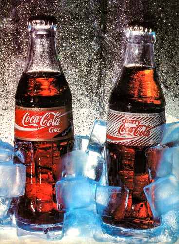 Coca cola poster - coca-cola, 90's