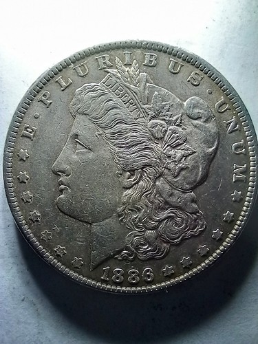 Dollaro morgan 1886 argento - morgan,