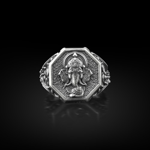 Anello uomo argento - da,