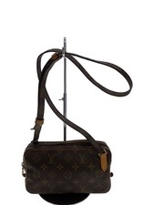 Pochette LOUIS VUITTON Marly Bandoliere Monogram tela