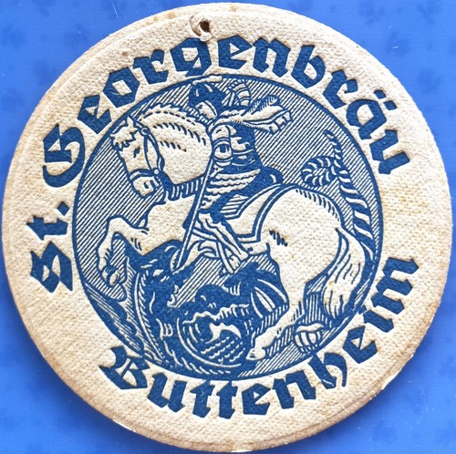 Vecchio sottobicchiere birra