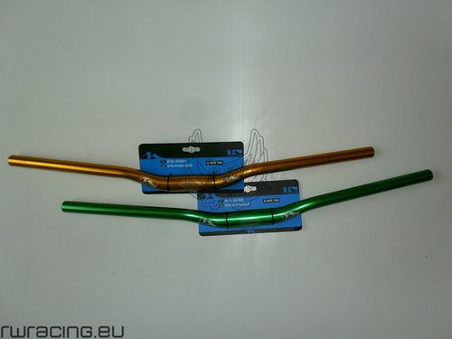 Manubrio mtb anodizzato verde