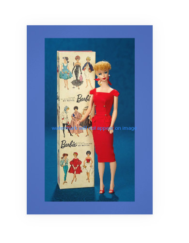 Cartolina stampa barbie - /,