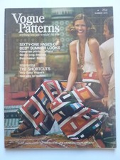 VOGUE PATTERN BOOK Summer 1973