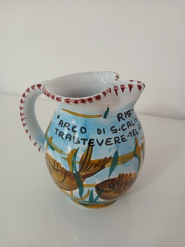 Brocca ceramica sco orvieto - ceramica,