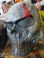 Alien Skull Maschera Dipinta A Mano Pezzo Unico 1 Di 1 Cosplay Prop  Mask