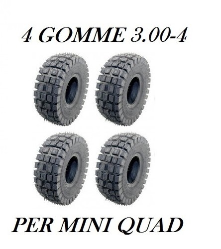 Gomme per mini quad - 4,