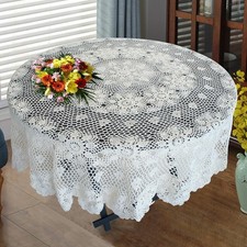 Tovaglia vintage all'uncinetto