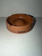 Posacenere ceramica marca originale pubblicità tabacco sigarette Marlboro vintage  