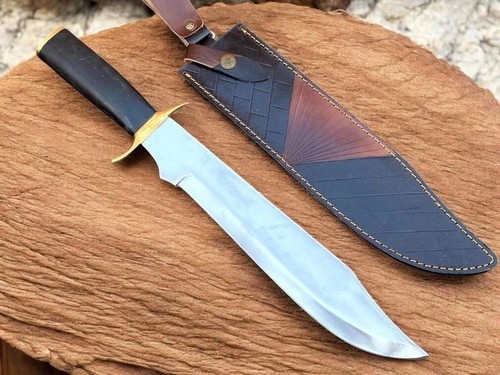 Coltello bowie caccia acciaio - coltello,