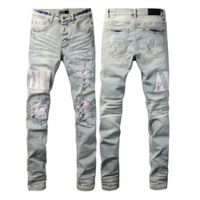 AMIRIS jeans uomo lettere