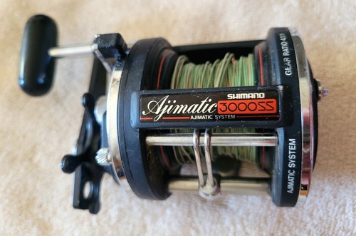 Shimano ajimatic 3000ss reel - ajimatic,