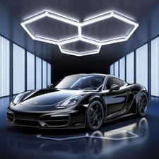 Plafoniera LED esagonale,3