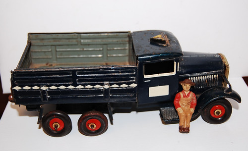 Vecchio camion latta tippco - in,