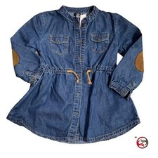 Vestito camicione jeans Zara bambina 24-36 mesi