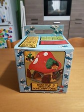 Puffi casa fungo arancione - fungo,