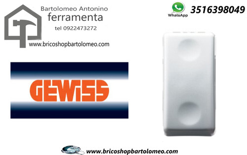 Gewiss system white deviatore