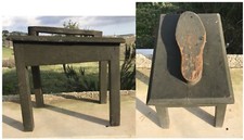 Antico sgabello poggia piedi