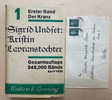 Sigrid Undset Kristin figlia