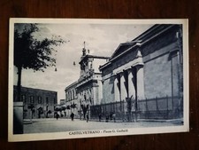 Cartolina Antica Di Castelvetrano Trapani Piazza Garibaldi