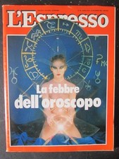 ESPRESSO 49 1981 DOSSIER MAFIA 1981 HERMES SYDNE ROME [G81Q]