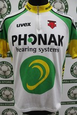 Maglia ciclismo bike DESCENTE PHONAK TG XL G40 shirt maillot trikot jersey