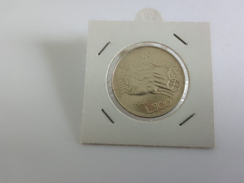Italia 500 lire - 500, moneta