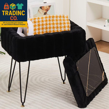 Pouf portaoggetti, sgabelli da