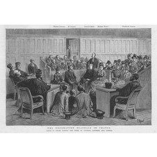 FRANCIA Decorazione Scandalo