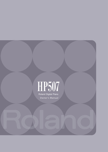 Roland 507 3 in 1 - hp-507,