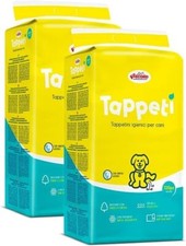200 TAPPETINI ASSORBENTI PER CANI 60x90 TRAVERSE CANE PANNOLINI IGIENICI TAPISS