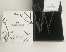 Trollbeads Collana Fantasia Con Onice Nero 100CM TAGFA-00005 Nuova Originale