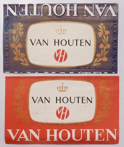 Van houten cioccolato - cioccolato, vintage