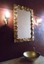 CORNICE Specchio FERRO BATTUTO