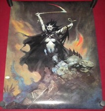 Frank Frazetta Donna con Falce