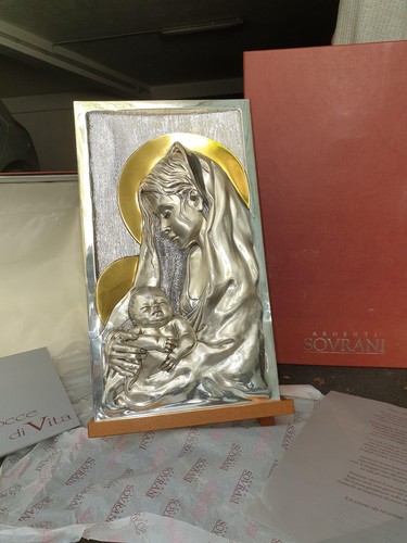 Capezzale sovrani madonna con - sovrani,