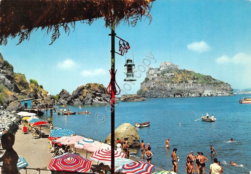 Cartolina ischia ponte - cartolina,