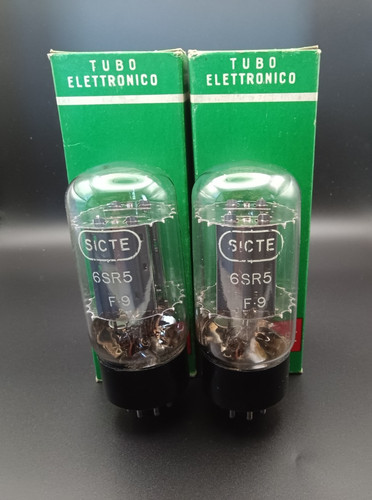 Valvola 6sr5 sicte testata - 6sr5,
