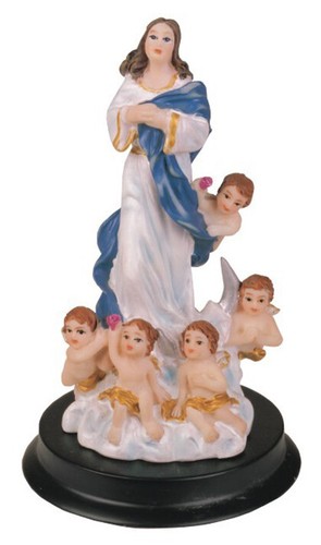 Statua pollici vergine - statua,